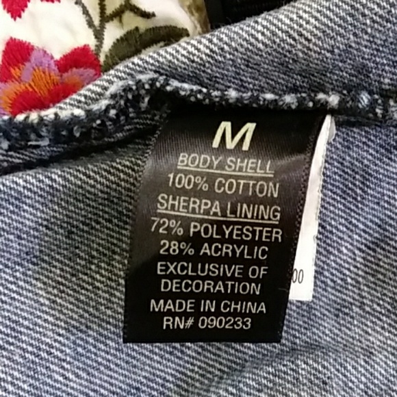 Bullhead Black Denim Vest - Picture 7 of 7